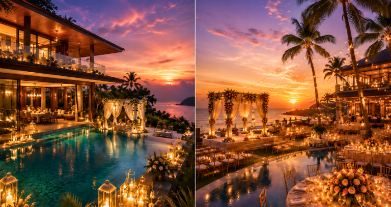 Luxury Villas vs Beach Resorts for a Thailand Destination Wedding