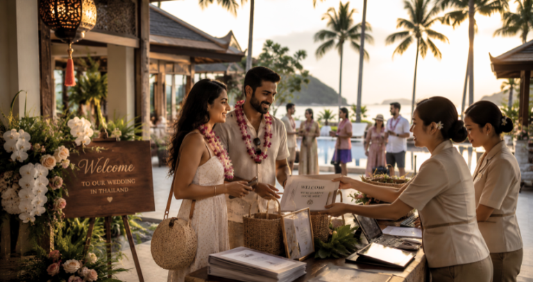 Managing Outstation Guests at a Thailand Destination Wedding